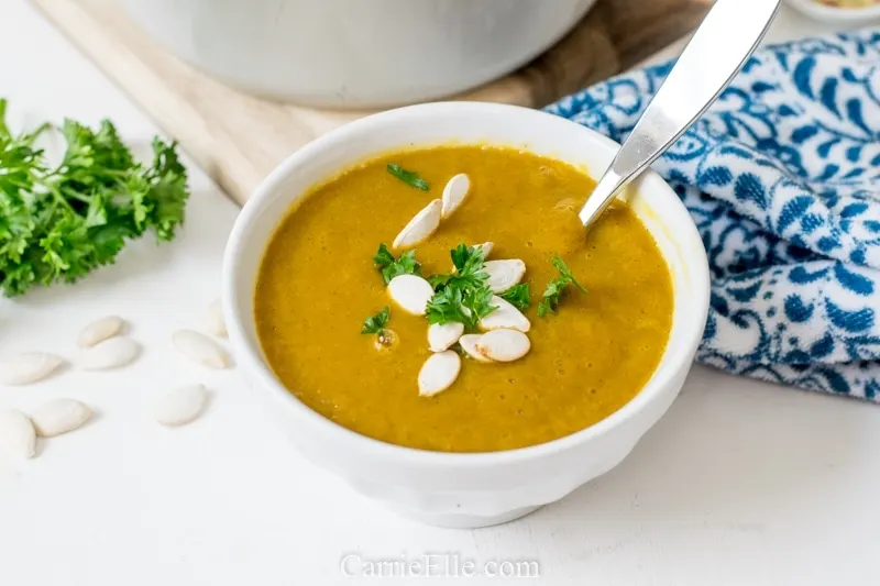 WW Crock Pot Curried Butternut Squash Soup