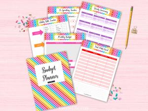 Free Printable Budget Planner - Carrie Elle