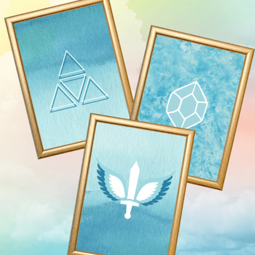 Free Printable 8x10 Zelda Wall Art for Kids Room - Carrie Elle