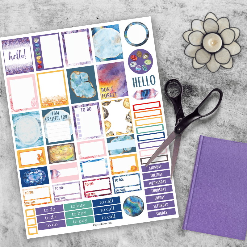 Planner Supplies Organization: Creative Options - Carrie Elle