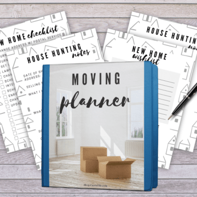 Printable Moving Planner