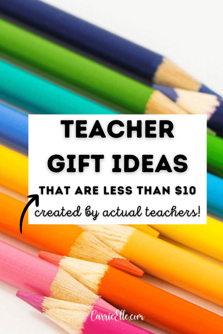 10 Teacher Gift Ideas Under 10 (as by teachers!) Carrie Elle — free download