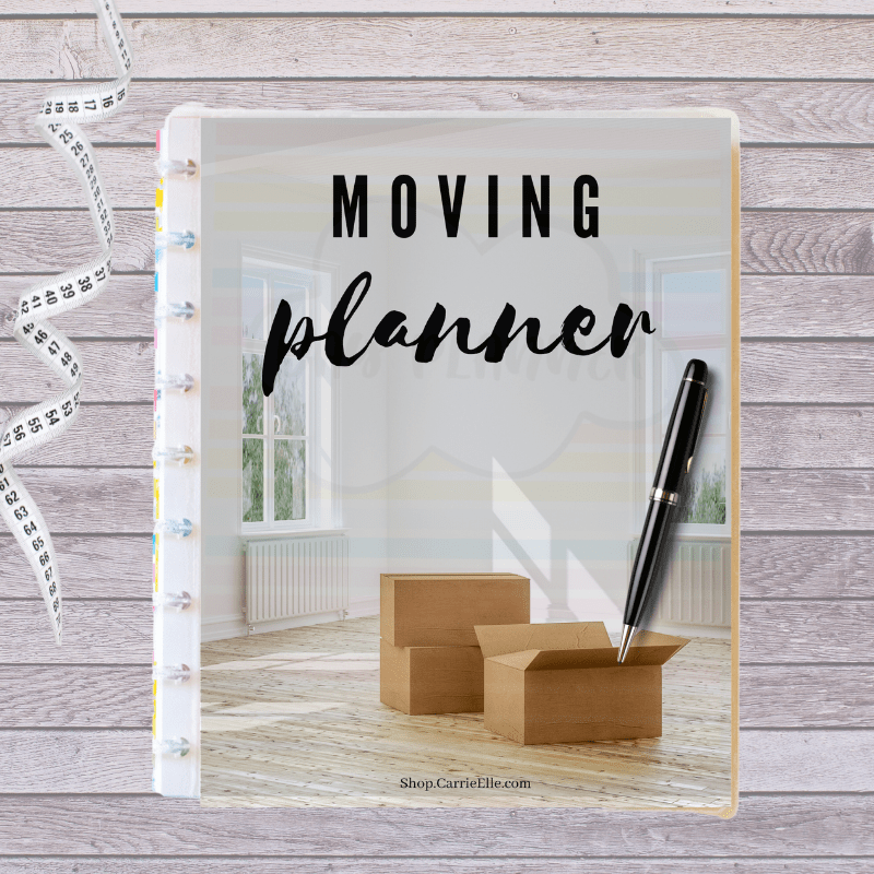 Free Printable Moving Planner for Classic Happy Planner
