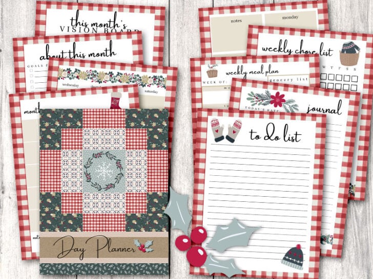 Free Printable Inserts for the Classic Happy Planner - Farmhouse ...