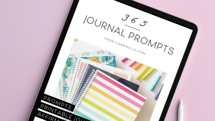 365 Journal Prompts for Every Season {free Journal Prompts eBook}
