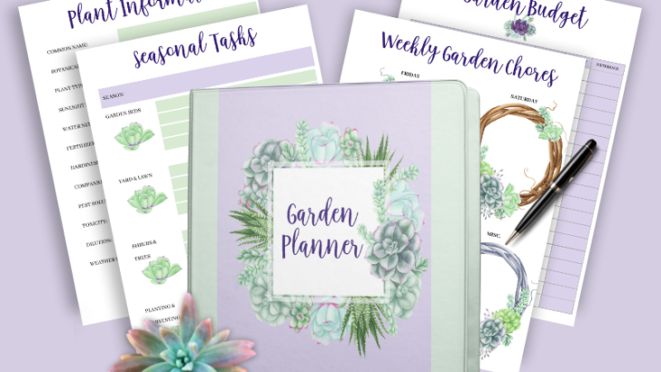 Printable Gardening Planner