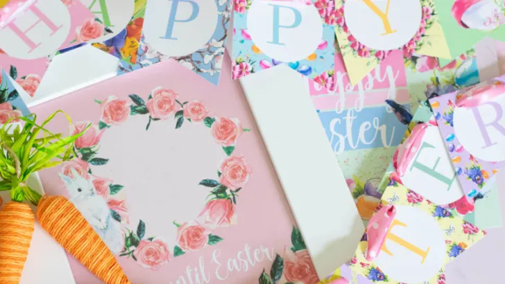 Printable Easter Decorations and Countdown