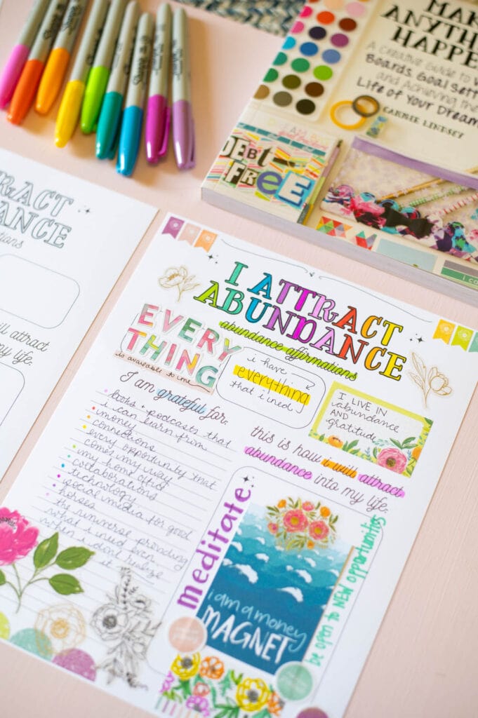 15 Inspiring 2021 Vision Board Ideas - Free Printables for Your