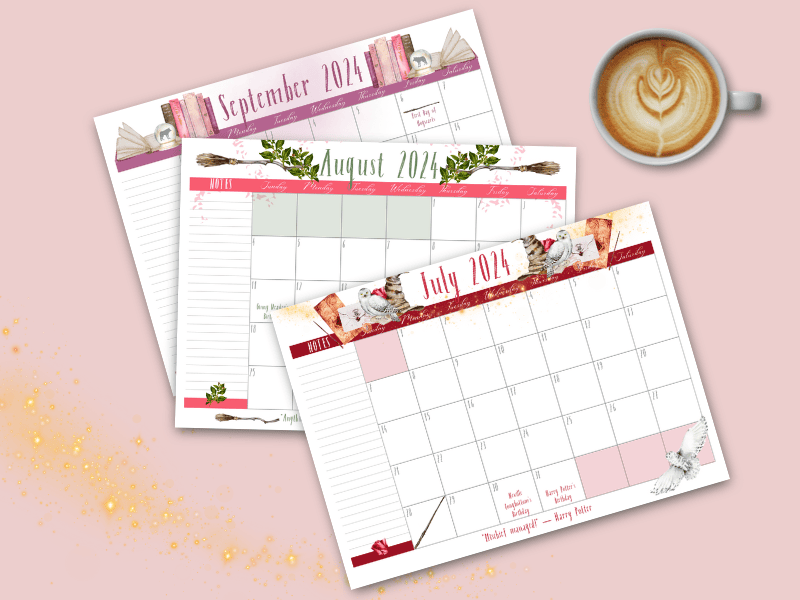 2025 Blank Calendar Printable Pdf 2025 Movies Declan Tate