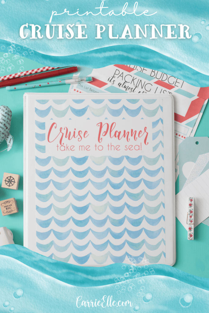 cruise planner template